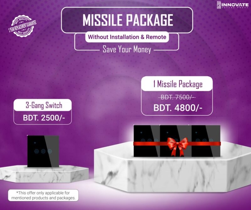 Missile Package@4x 100 scaled Missile Package