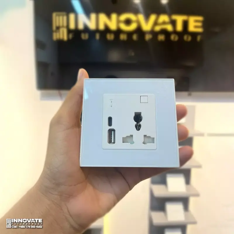 Smart Home Wifi Touch Switch Multi-purpose WiFi Socket & Switch Remote Control Timing Function Switch ,for Google Home Alexa